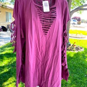 Torrid Slash Long Sleeve T-shirt